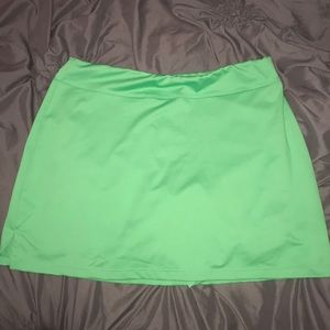 Green Tennis Skirt